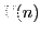 ${\rm U}(n)$