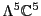 $\Lambda ^5 {\mathbb{C}}^5$