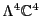 $\Lambda ^4 {\mathbb{C}}^4$
