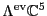 $\Lambda^{\rm ev}{\mathbb{C}}^5$