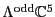$\Lambda^{\rm odd}{\mathbb{C}}^5$